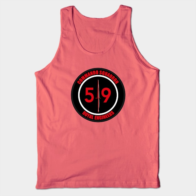 59 Commando Squadron Royal Engineers Tank Top by Firemission45